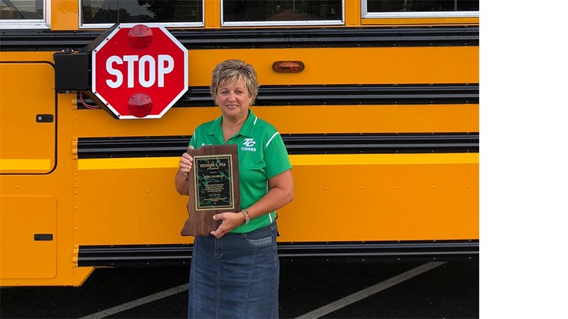 Clients in the News: Indiana Student Transporter Childress Honored for Excellence