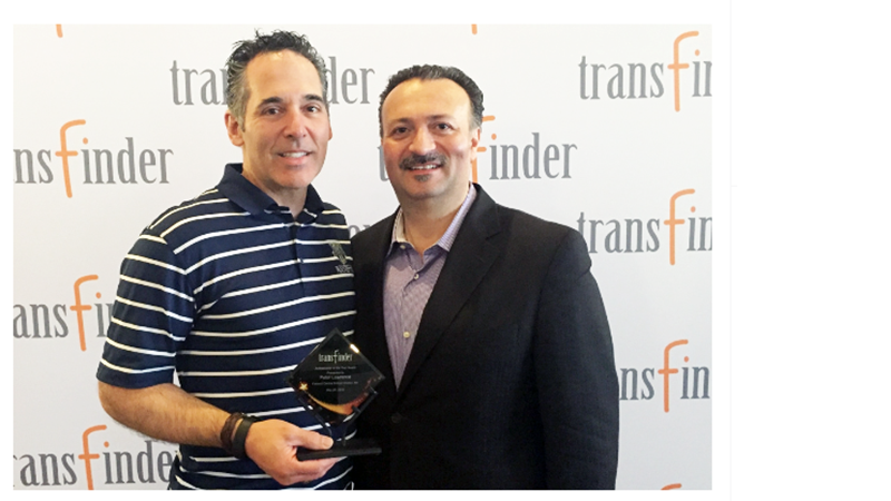 Transfinder Names Fairport Schools’ Peter Lawrence its Ambassador of the Year 