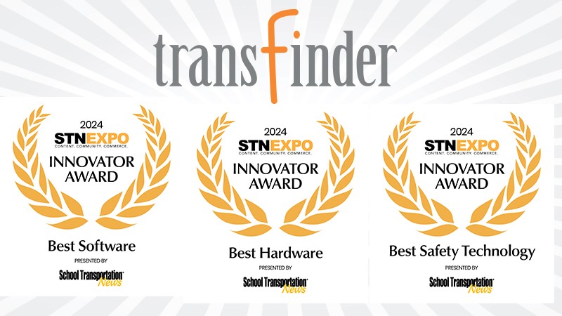 Transfinder Scores Hat Trick with STN EXPO Innovation Choice Awards